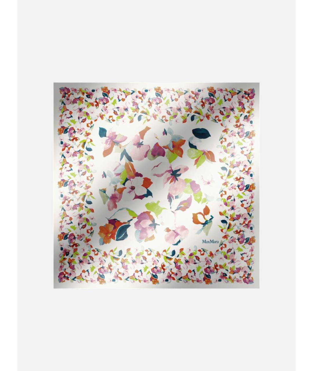 MAX MARA Мульти шелковый платок, фото 4