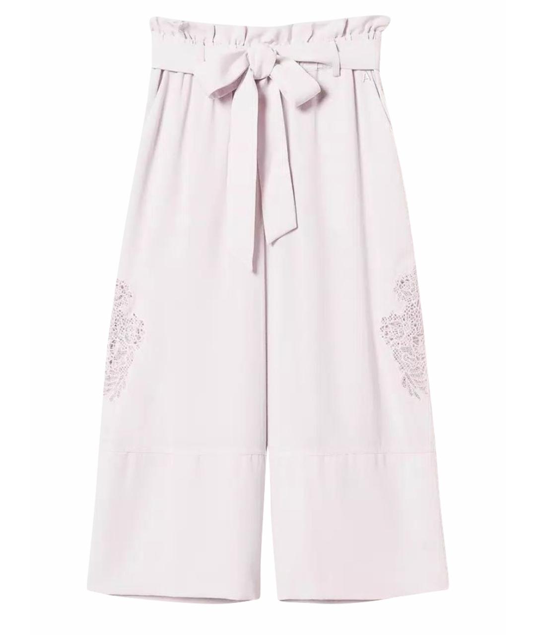 TWIN-SET Бежевые полиэстеровые кюлоты, фото 1