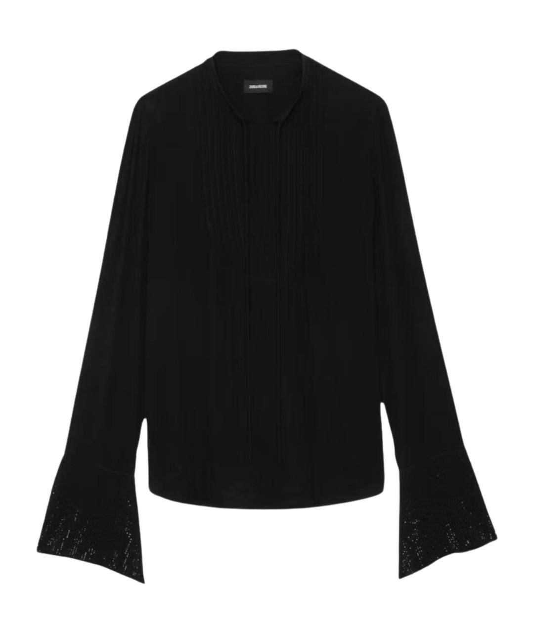 ZADIG & VOLTAIRE Черная вискозная блузы, фото 1