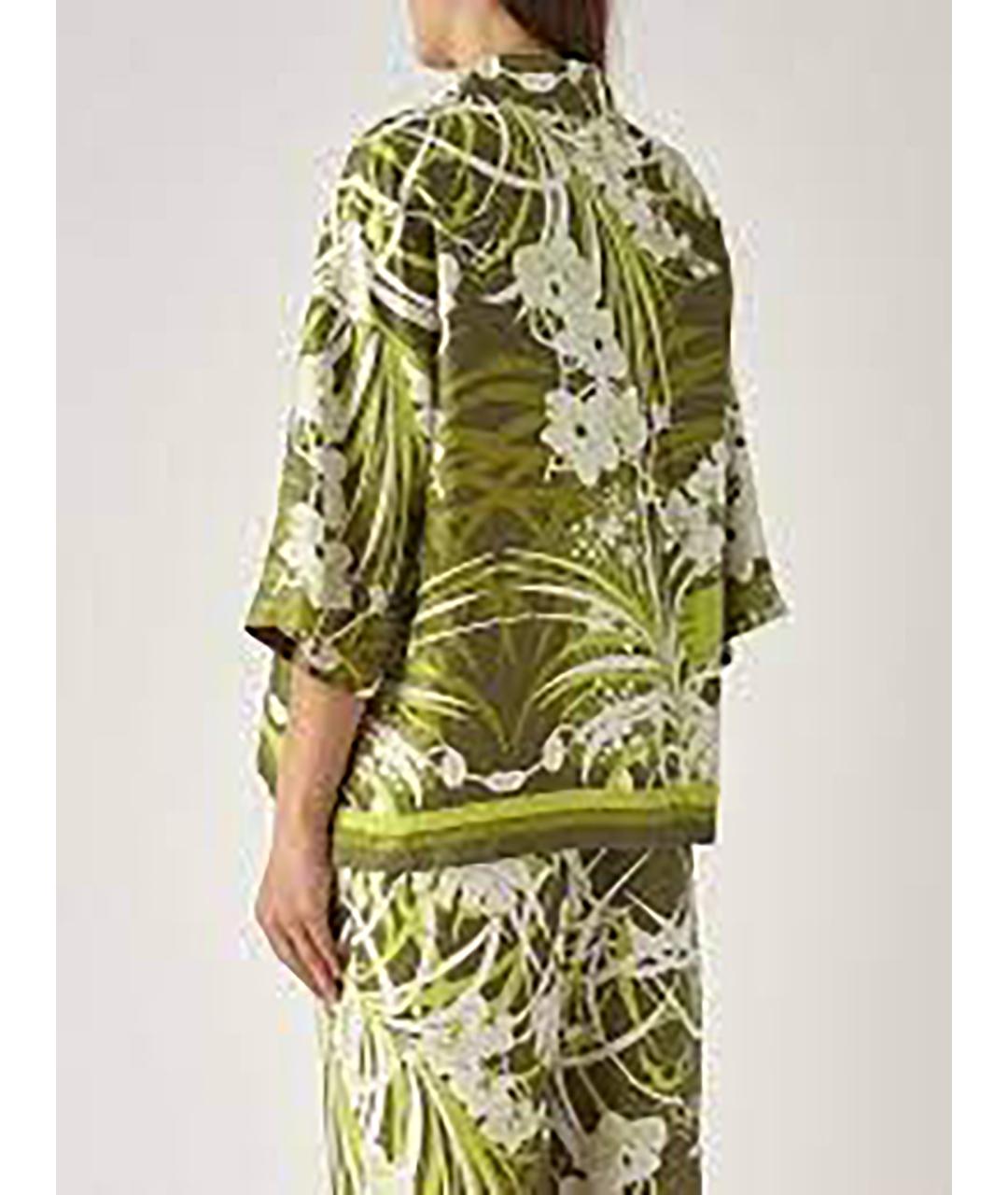 MAX MARA STUDIO Мульти шелковая блузы, фото 5