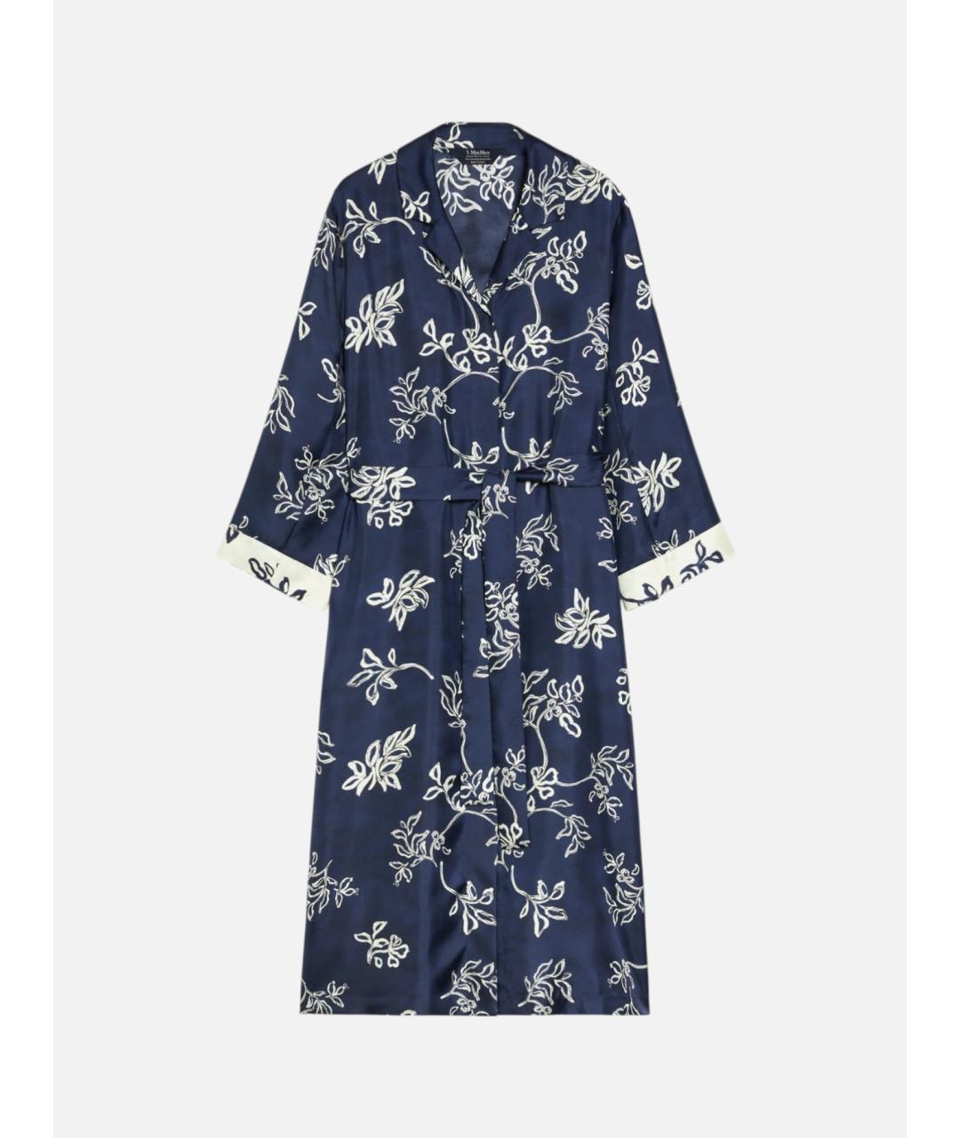 'S MAX MARA Мульти шелковое повседневное платье, фото 5