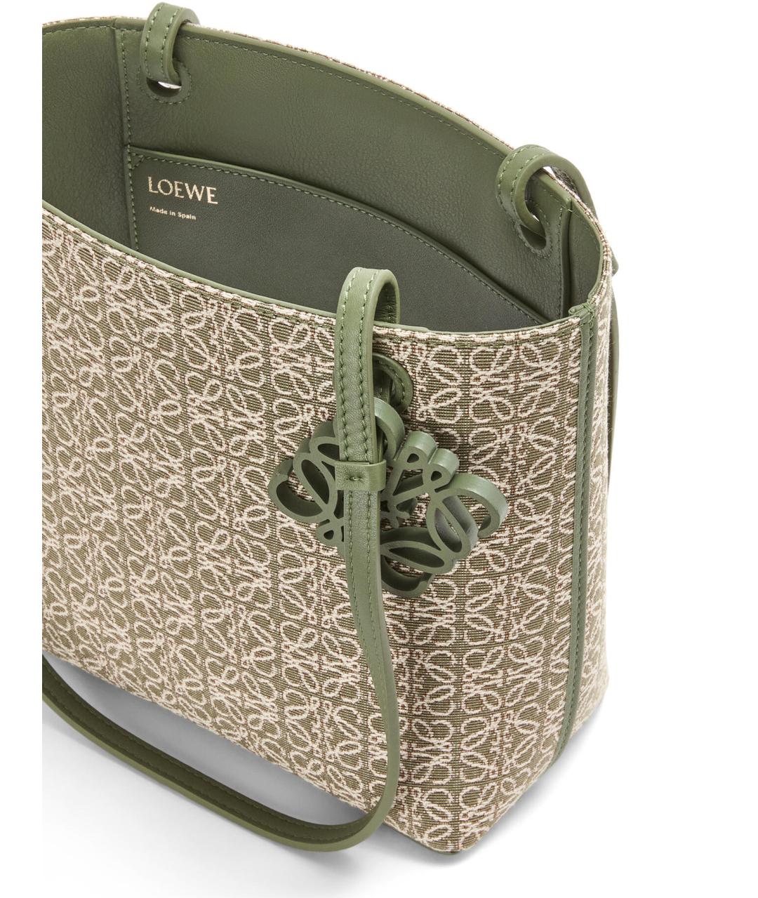 LOEWE Мульти жаккардовая сумка тоут, фото 4