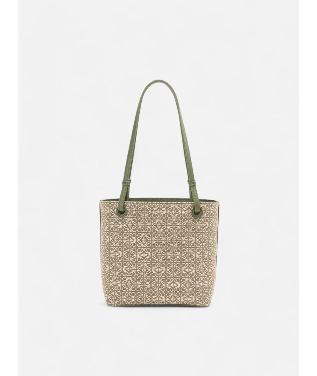 LOEWE Мульти жаккардовая сумка тоут, фото 5