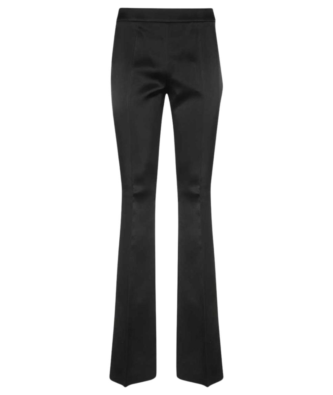 GIVENCHY Черные ацетатные прямые брюки, фото 1