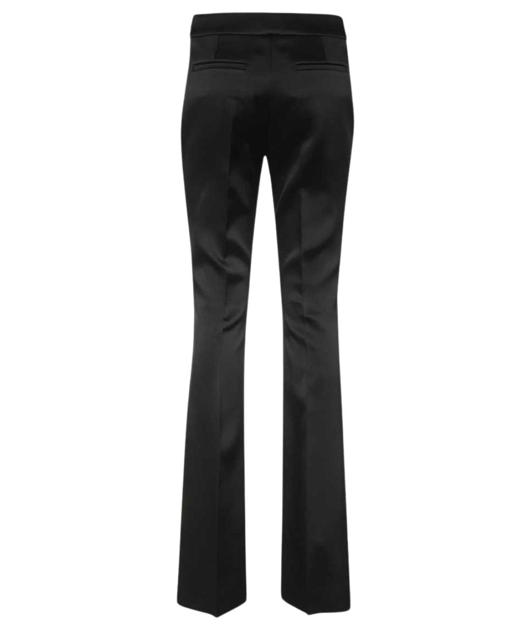 GIVENCHY Черные ацетатные прямые брюки, фото 2
