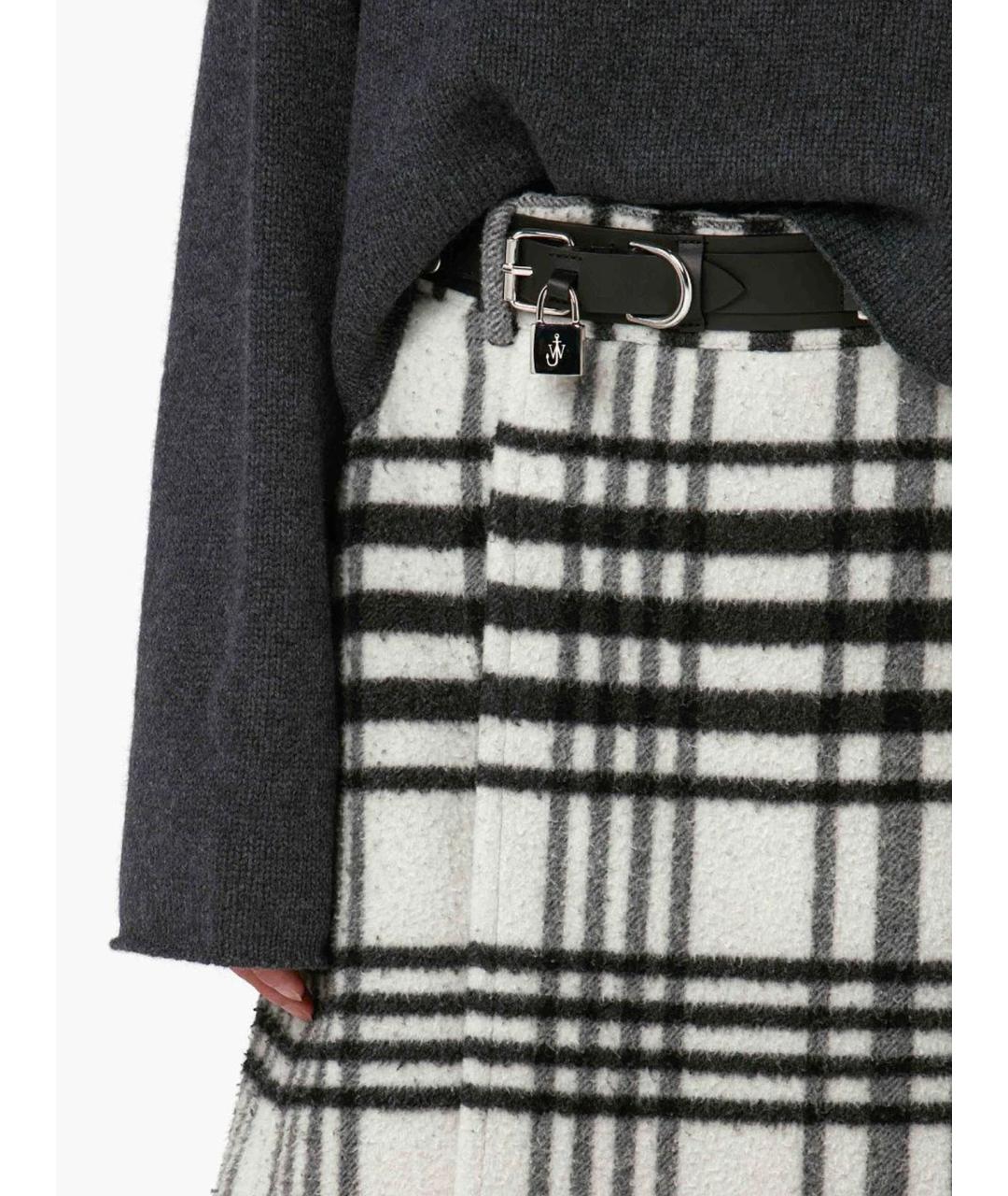 J.W.ANDERSON Мульти шерстяная юбка мини, фото 3