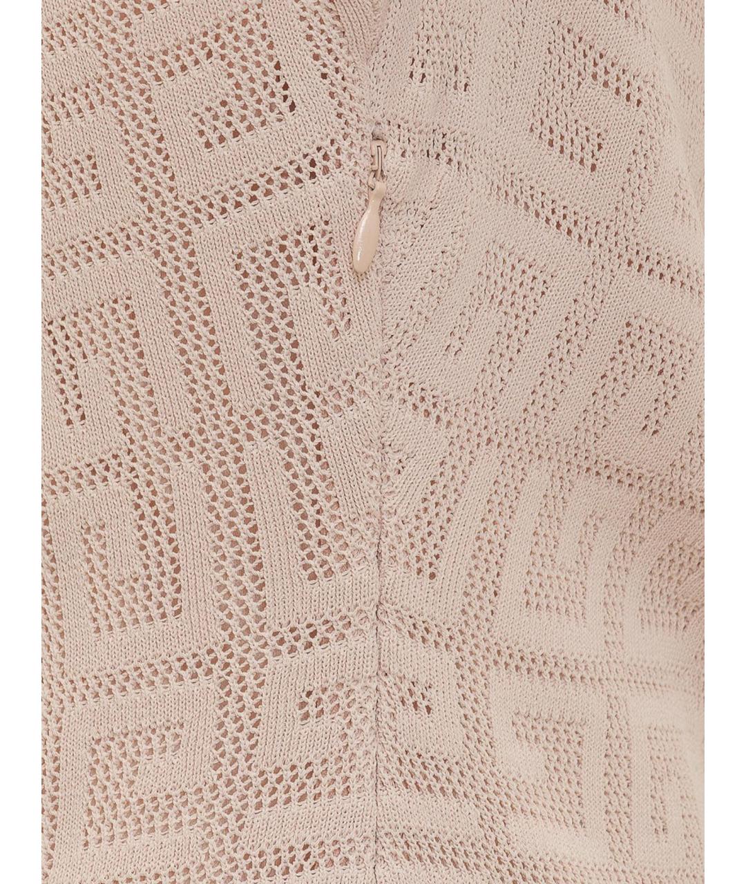 GIVENCHY Розовое вискозное коктейльное платье, фото 3