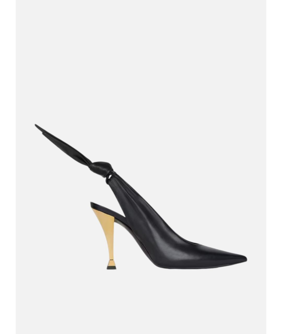 GIVENCHY Черные кожаные туфли, фото 5