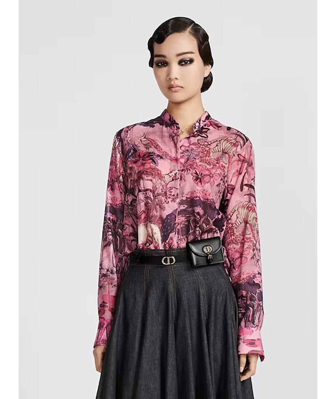 CHRISTIAN DIOR Мульти хлопковая рубашка, фото 2