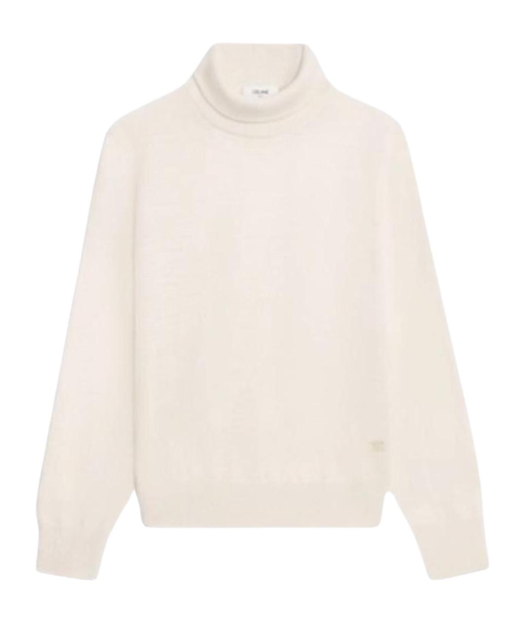 CELINE Бежевая шерстяная водолазка, фото 1