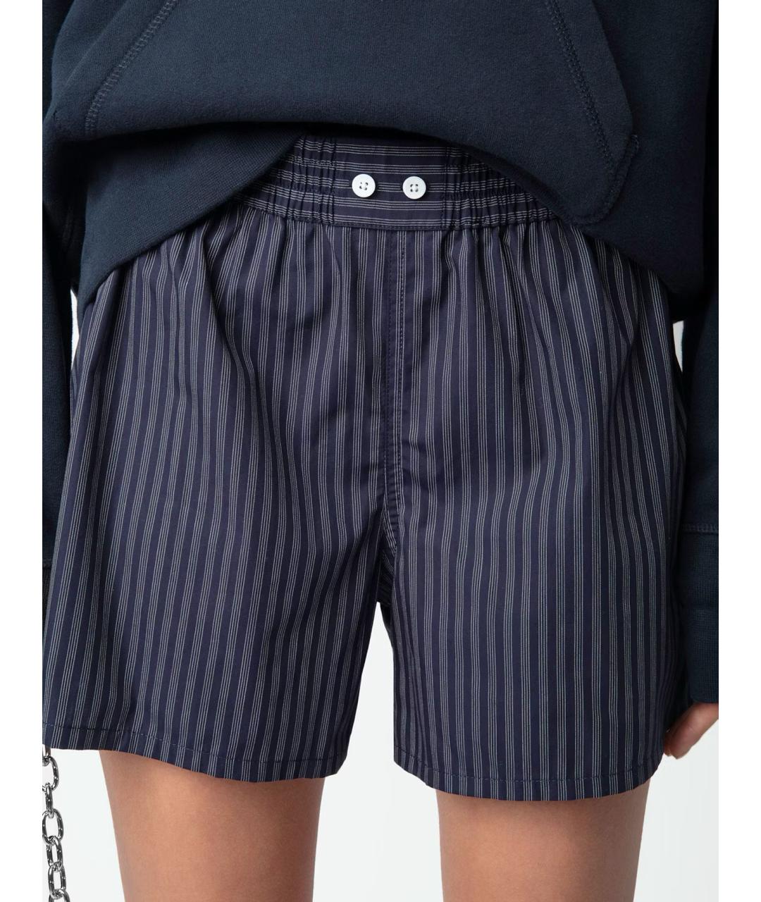 ZADIG & VOLTAIRE Мульти хлопковые шорты, фото 5