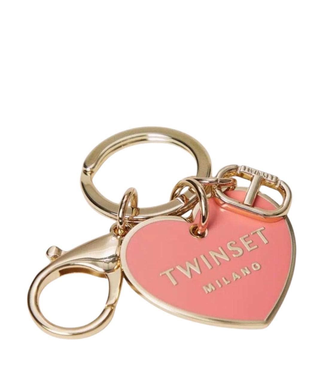 TWIN-SET Золотой брелок, фото 1