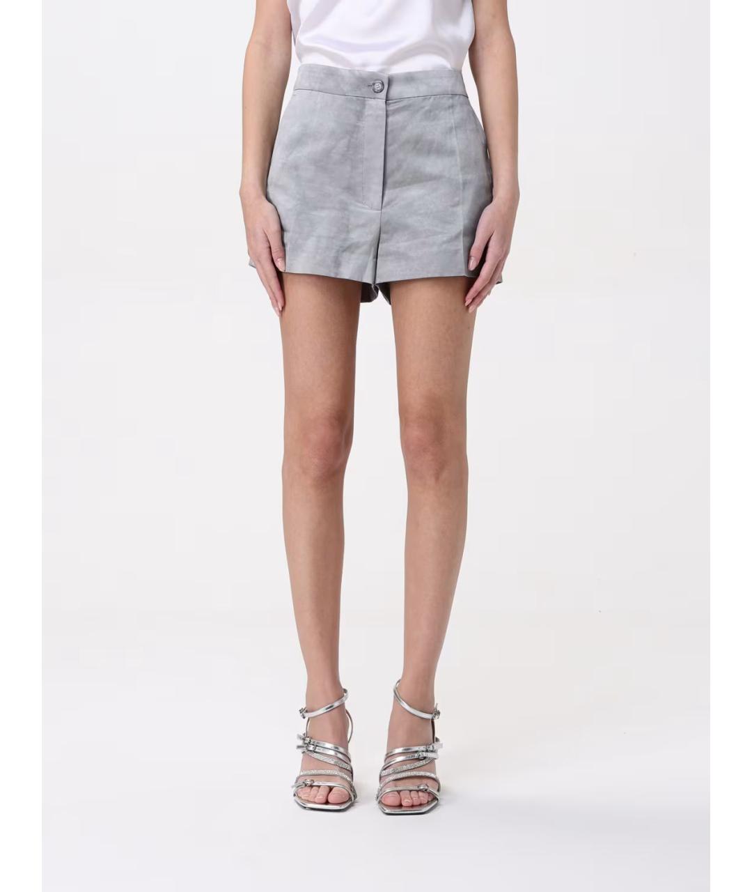 PINKO Серые шорты, фото 3