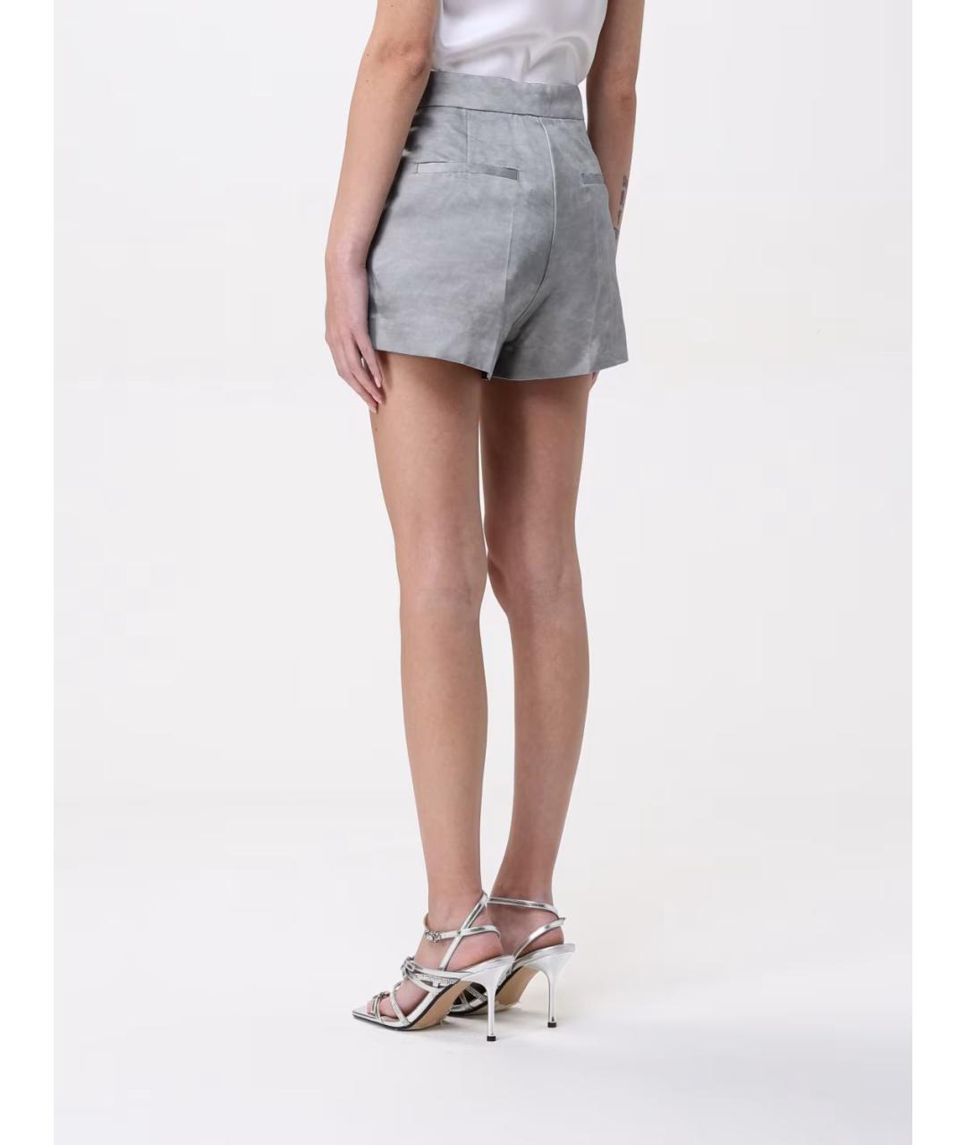 PINKO Серые шорты, фото 4