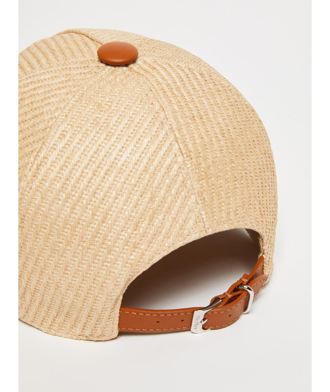 MAX MARA Бежевая кепка, фото 3