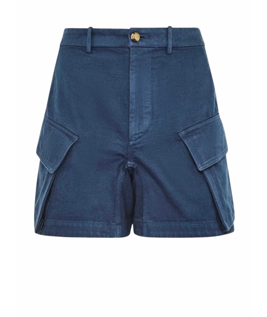 J.W.ANDERSON Синие хлопковые шорты, фото 1