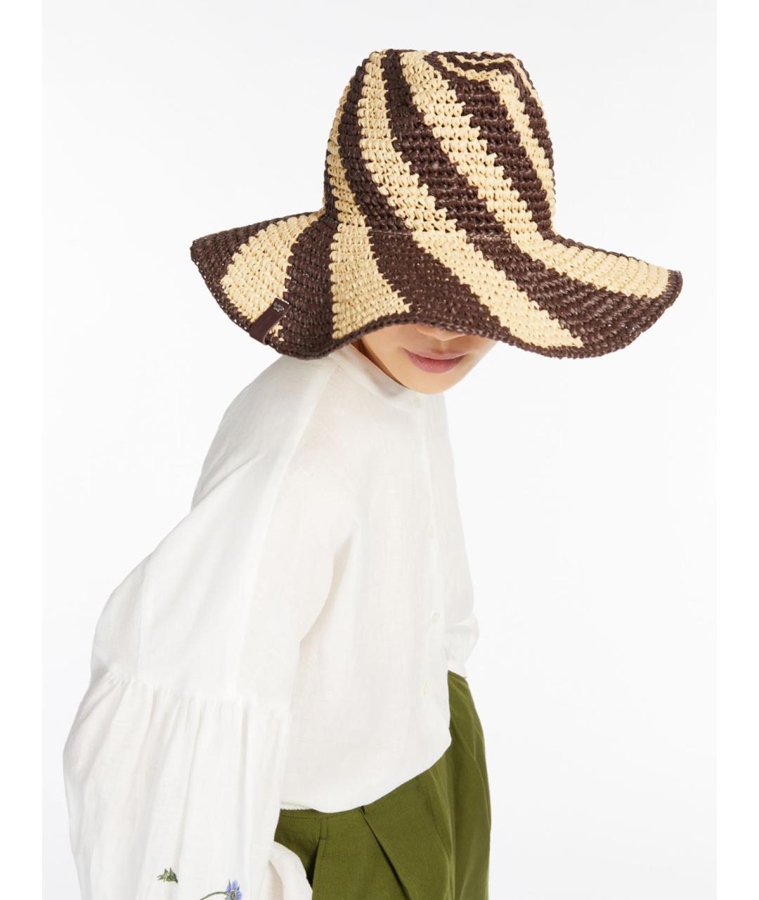 WEEKEND MAX MARA Мульти соломенная шляпа, фото 2