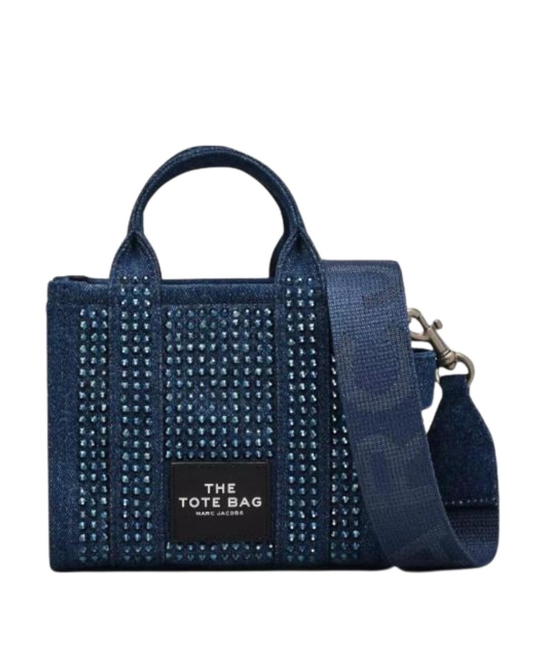 MARC JACOBS Синяя деним сумка тоут, фото 1