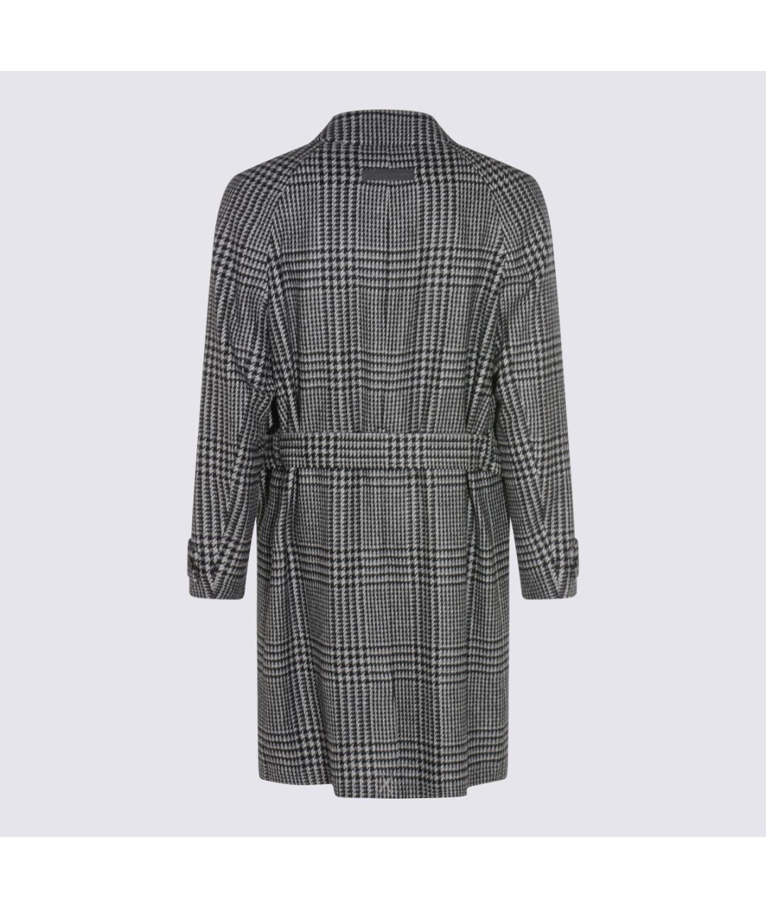 ZEGNA Серое кашемировое пальто, фото 2