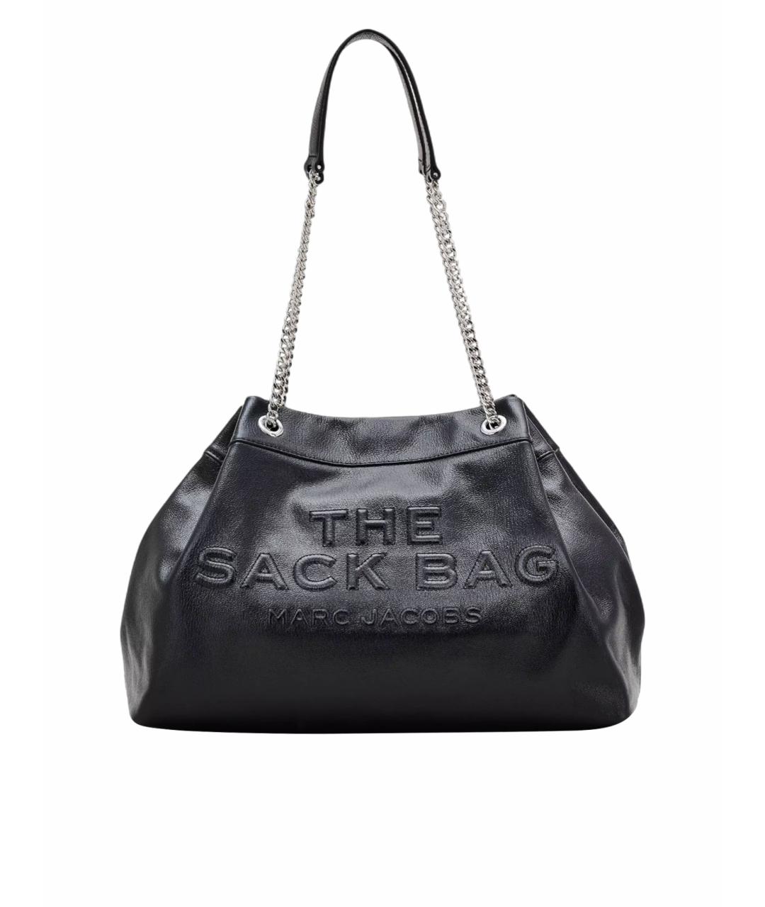 MARC JACOBS Черная кожаная сумка тоут, фото 1