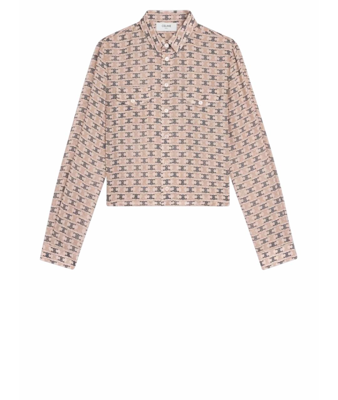 CELINE Мульти шелковая куртка, фото 1