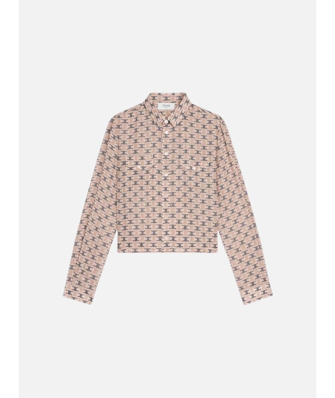 CELINE Мульти шелковая куртка, фото 3