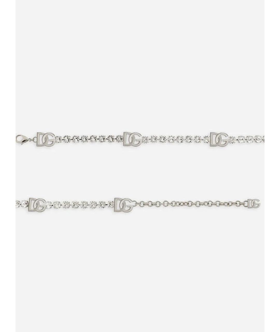 DOLCE&GABBANA Серебрянный ремень, фото 2