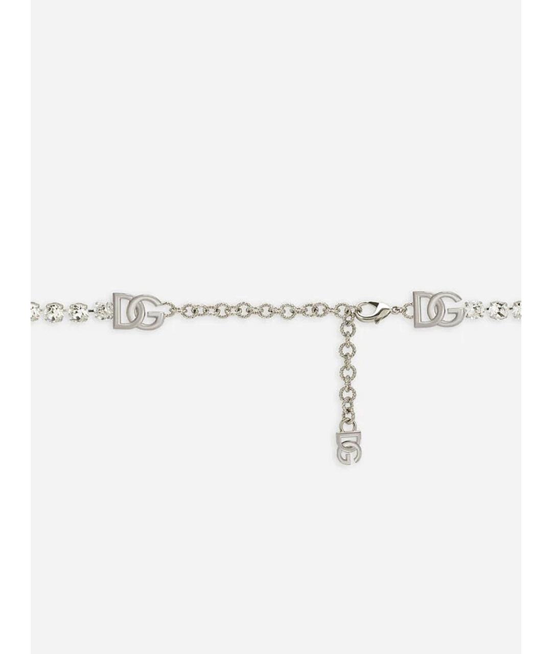 DOLCE&GABBANA Серебрянный ремень, фото 3
