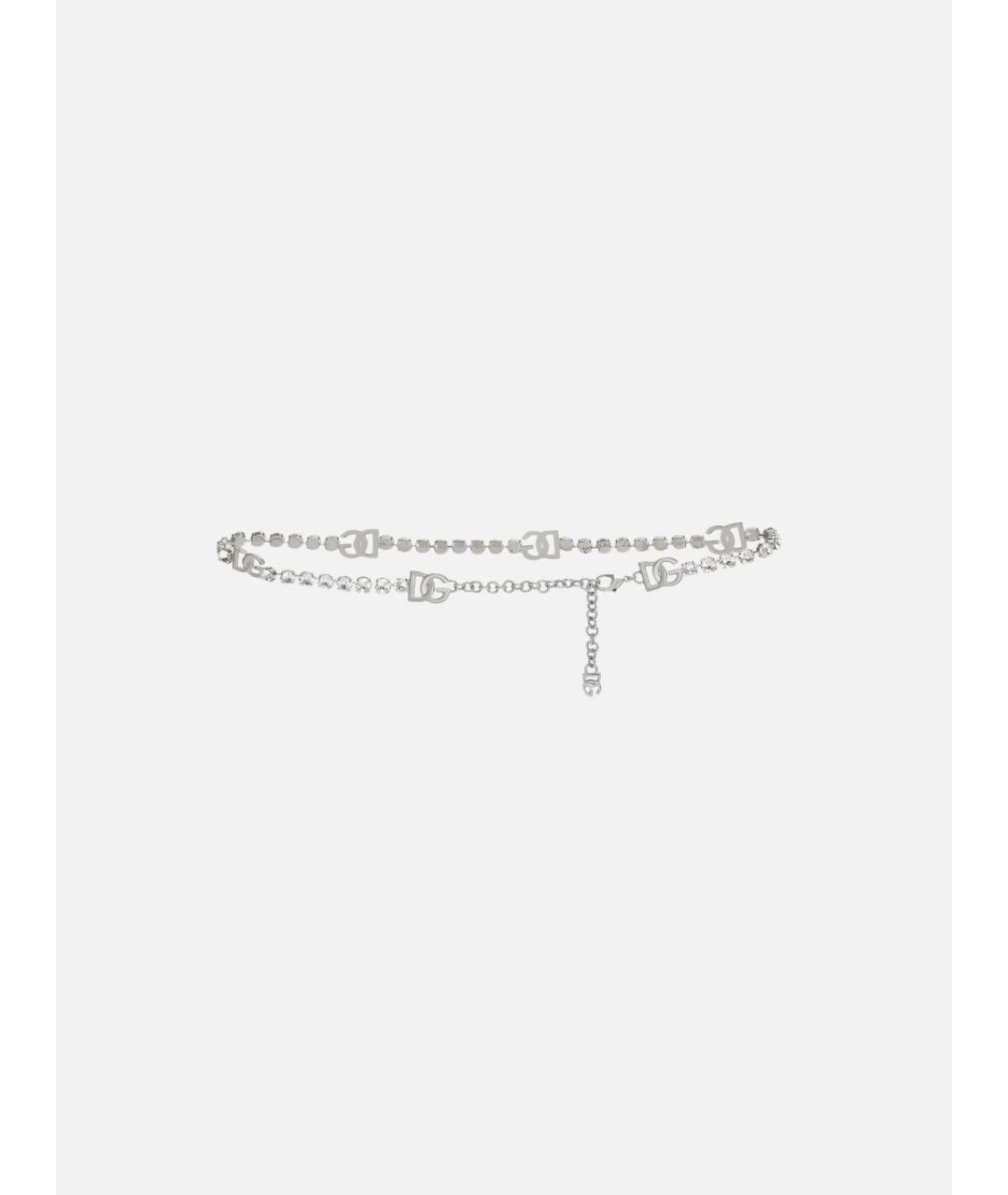 DOLCE&GABBANA Серебрянный ремень, фото 4