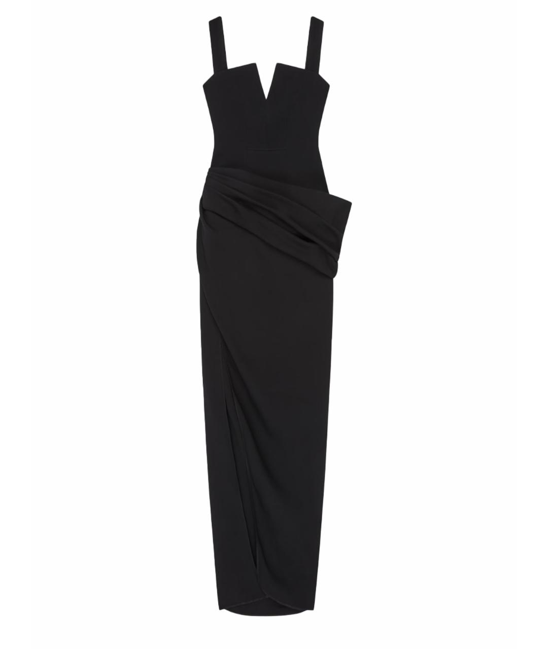 GIVENCHY Черное вискозное вечернее платье, фото 1