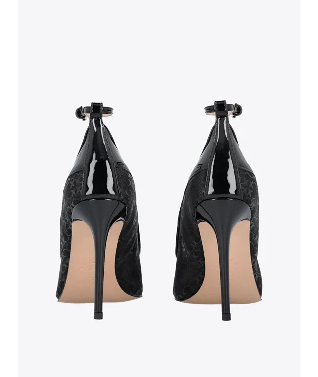 PINKO Черные текстильные туфли, фото 4