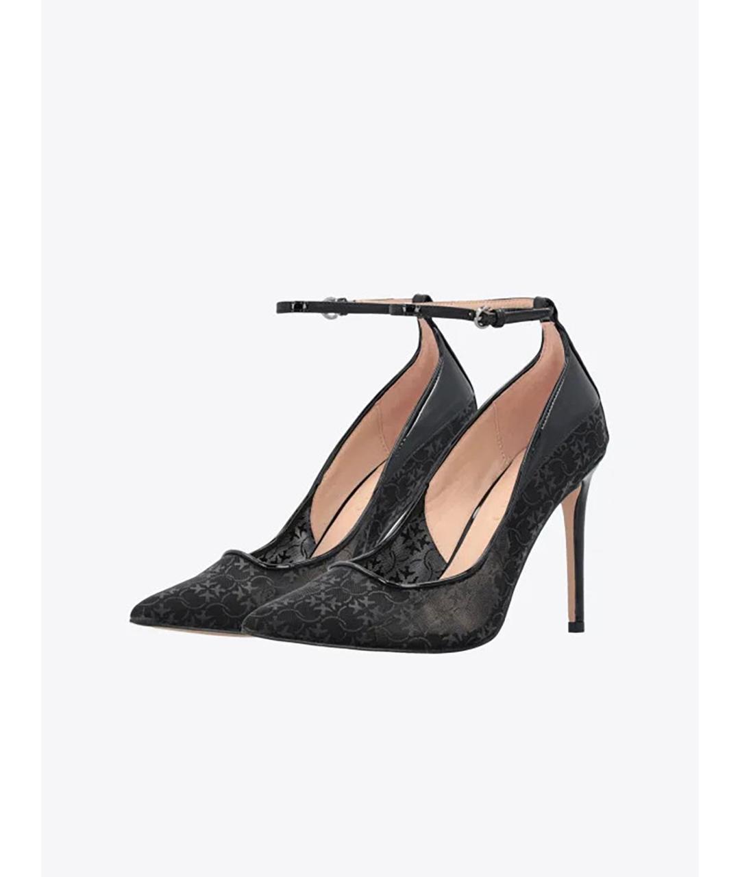 PINKO Черные текстильные туфли, фото 3