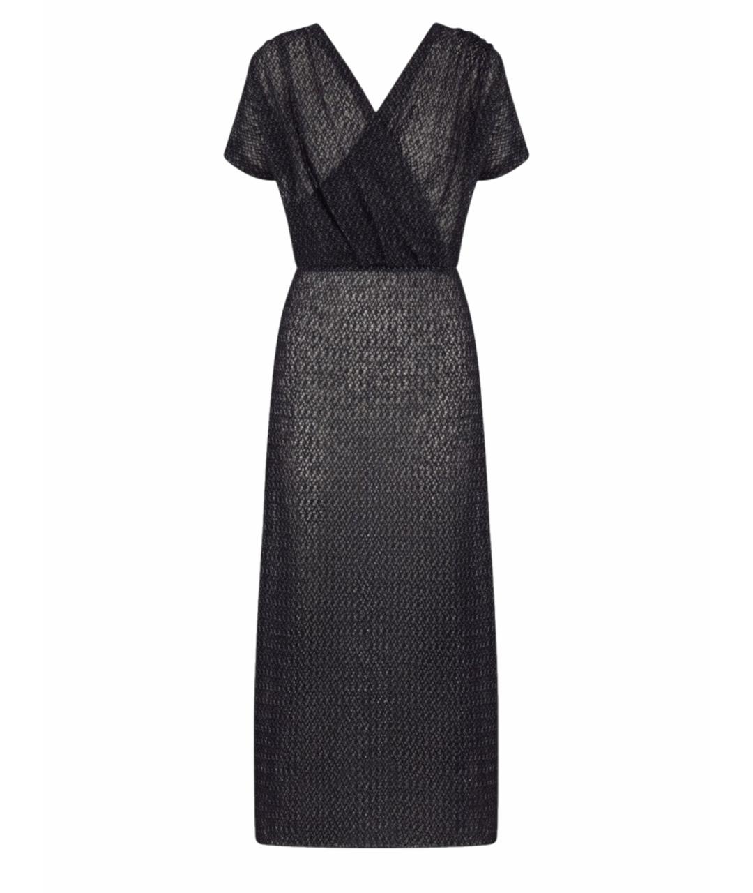 CHRISTIAN DIOR Черное шерстяное платье, фото 1