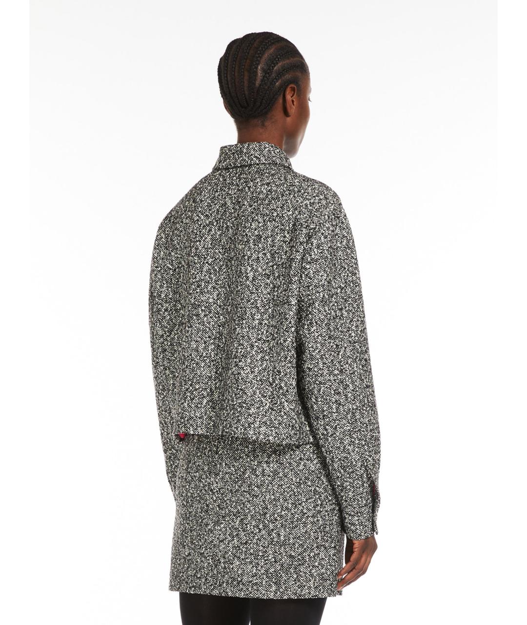 MAX MARA Мульти шерстяной жакет/пиджак, фото 4