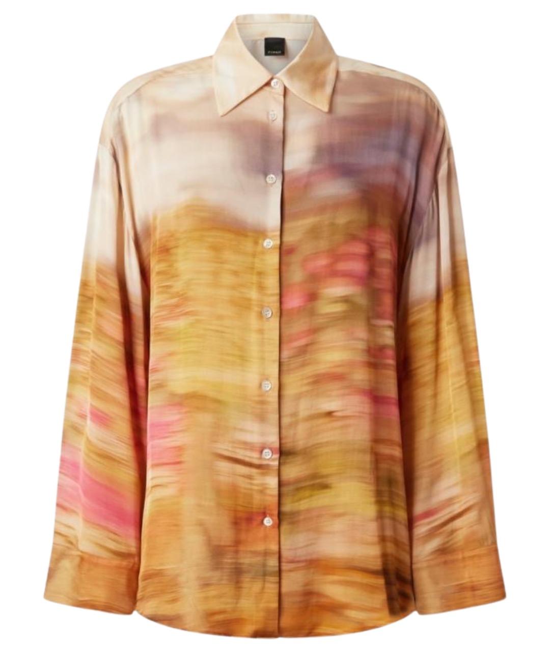 PINKO Мульти вискозная рубашка, фото 1