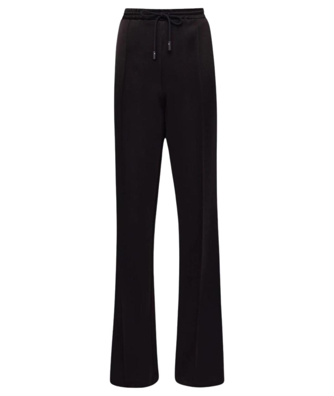 J.W.ANDERSON Черные вискозные прямые брюки, фото 1