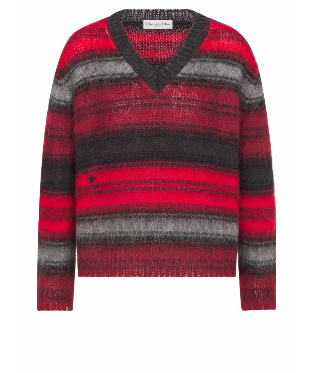 CHRISTIAN DIOR Мульти шерстяной джемпер / свитер, фото 1