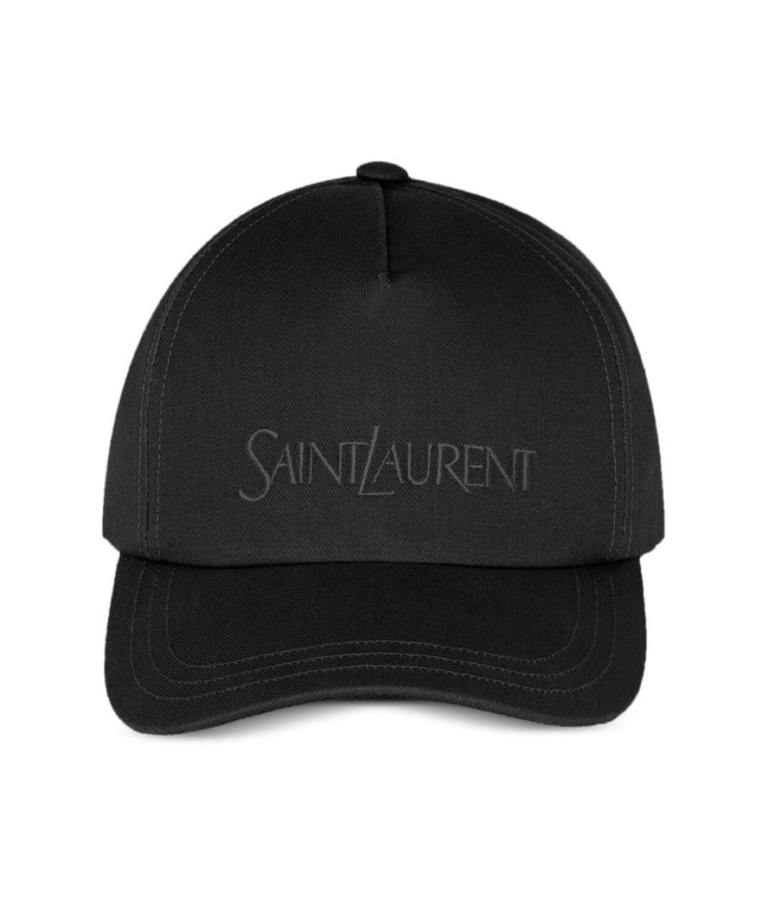 SAINT LAURENT Черная кепка, фото 5