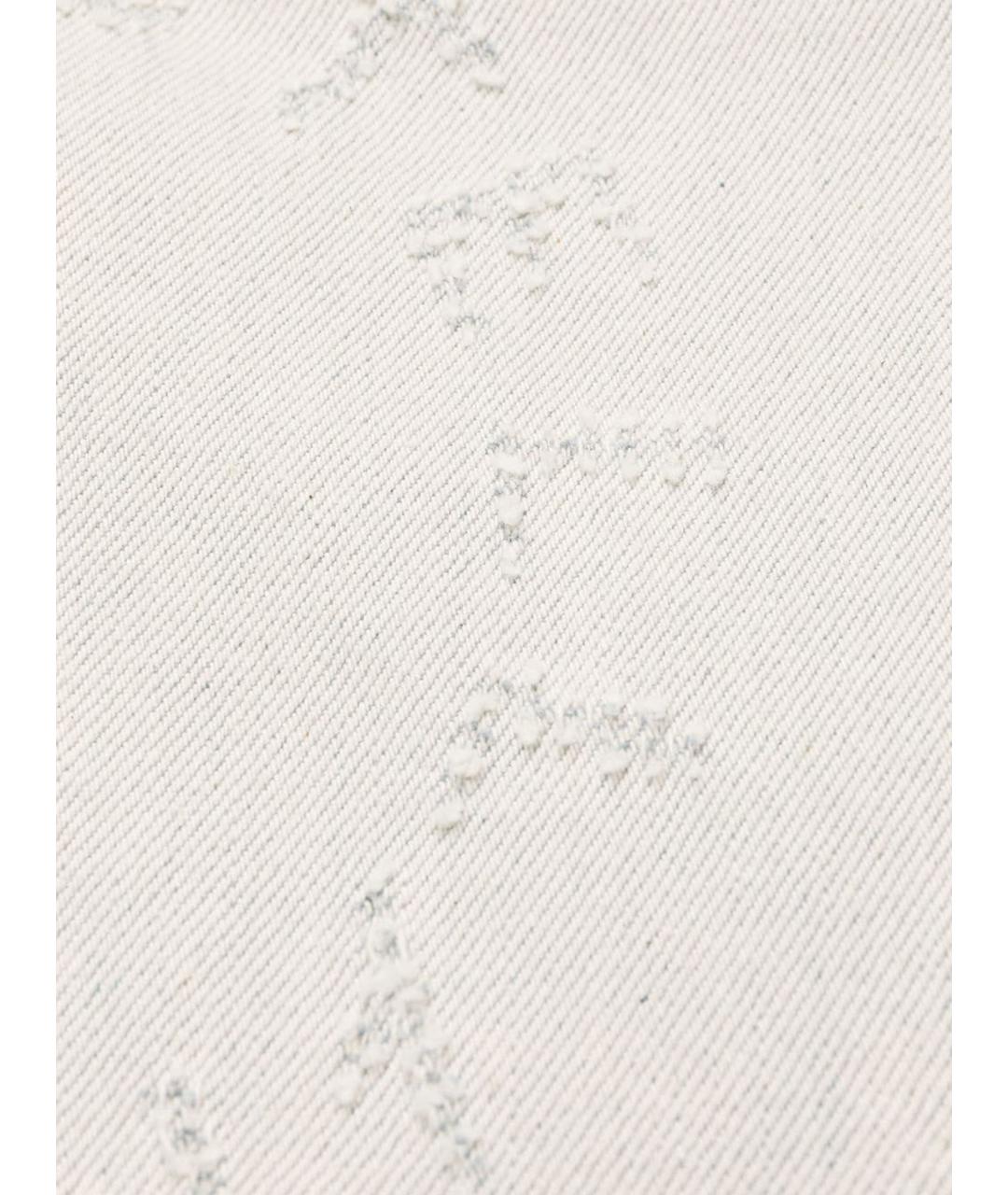 STELLA MCCARTNEY Серые хлопковые джинсы клеш, фото 4