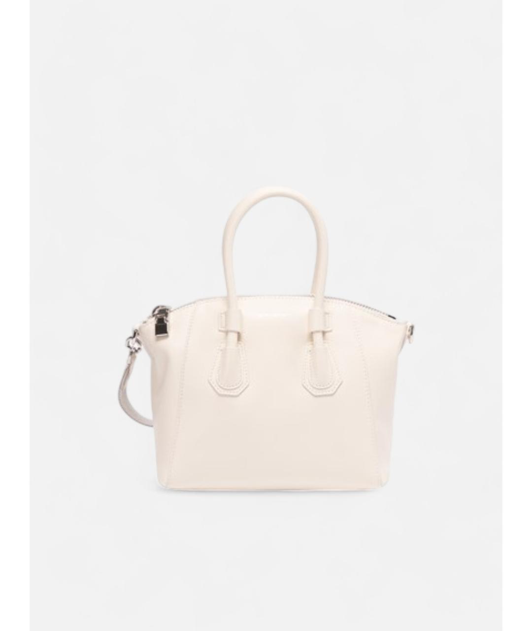 GIVENCHY Белая кожаная сумка через плечо, фото 2