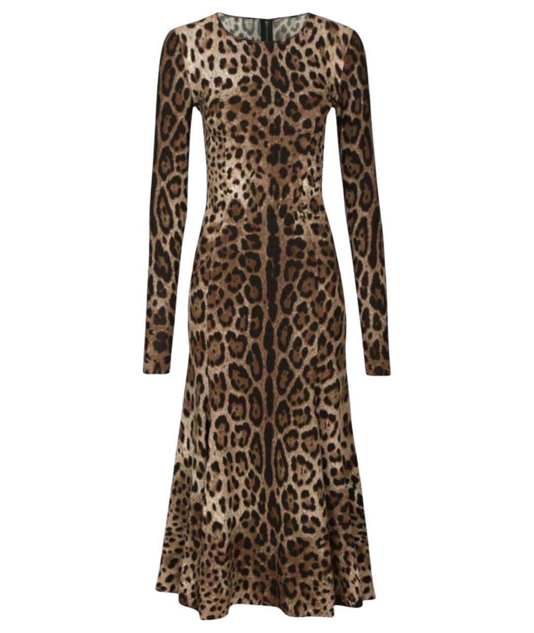 DOLCE&GABBANA Мульти вискозное вечернее платье, фото 1