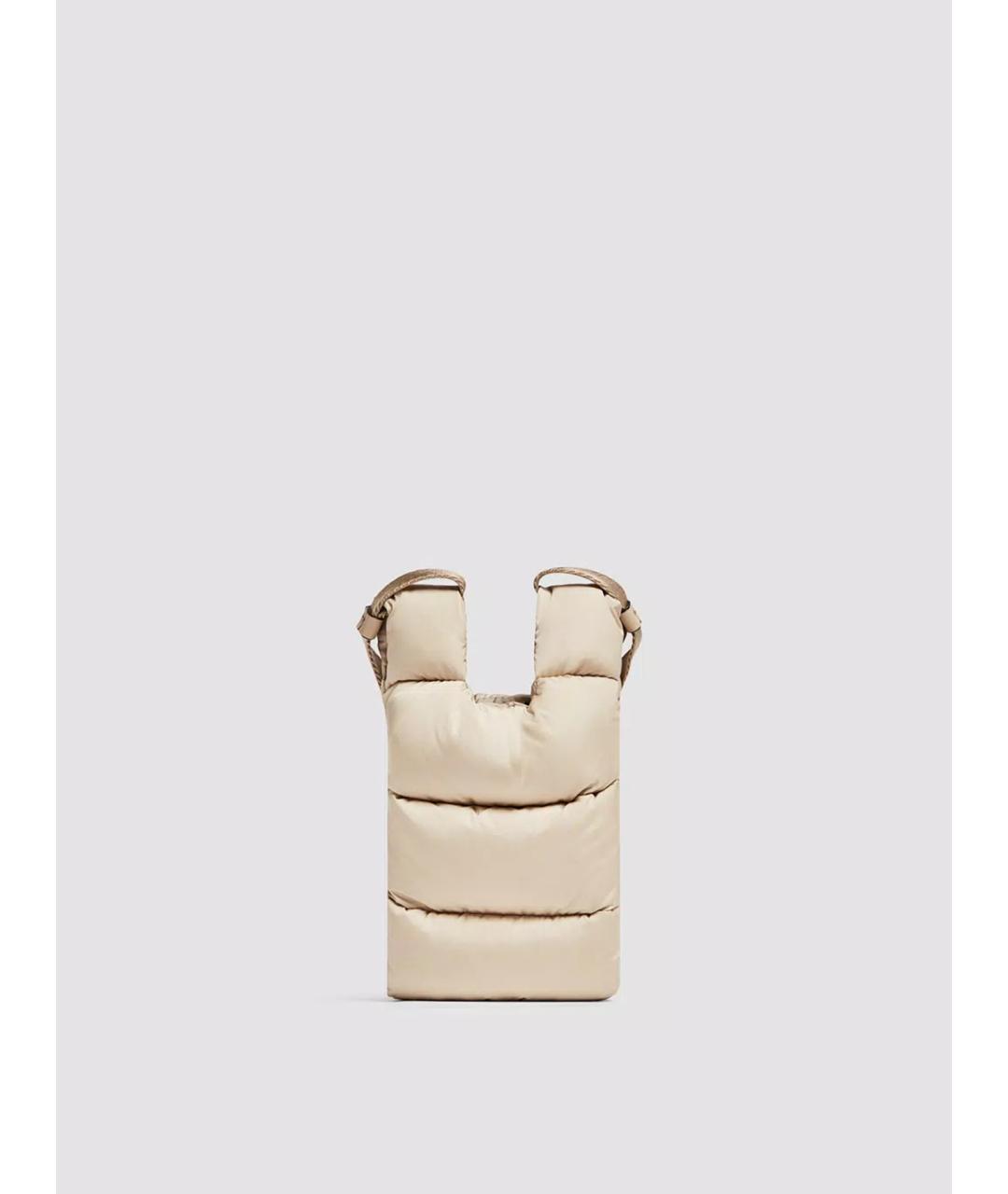 MONCLER Бежевая сумка через плечо, фото 4