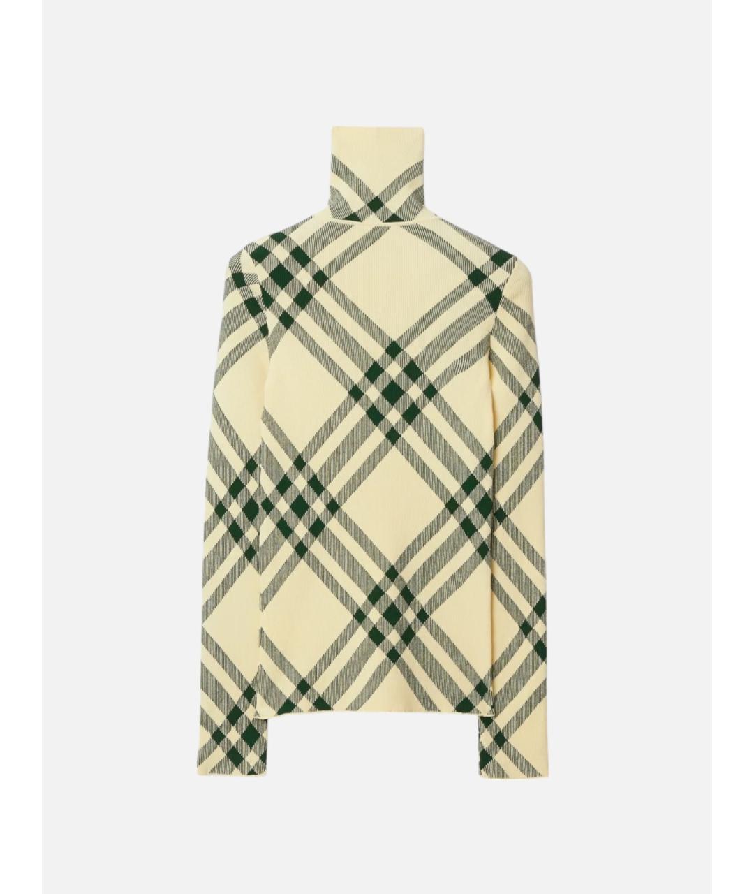 BURBERRY Мульти вискозная водолазка, фото 5