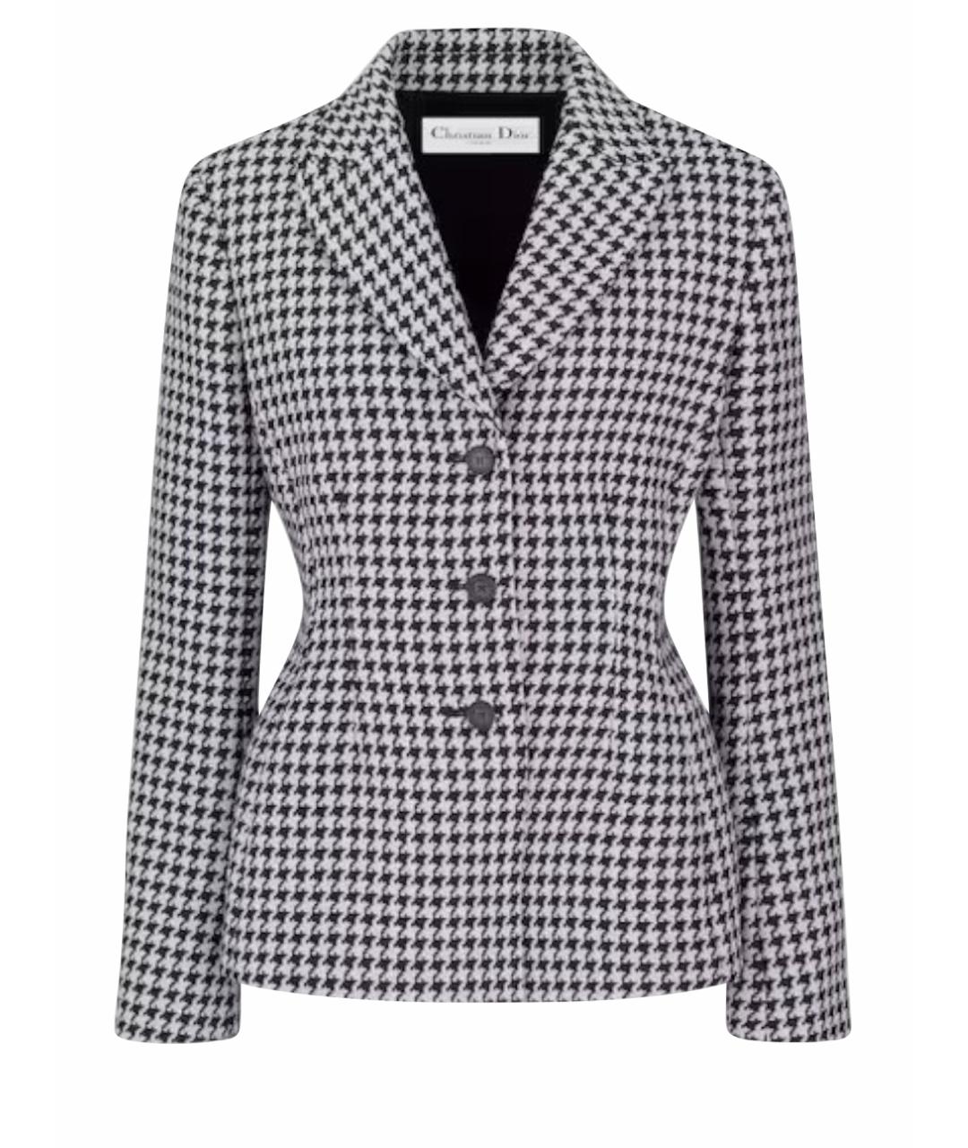 CHRISTIAN DIOR Мульти шерстяной жакет/пиджак, фото 1