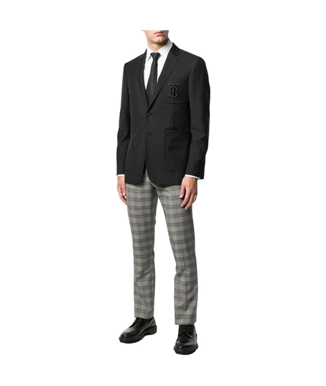 BURBERRY Черный пиджак, фото 2