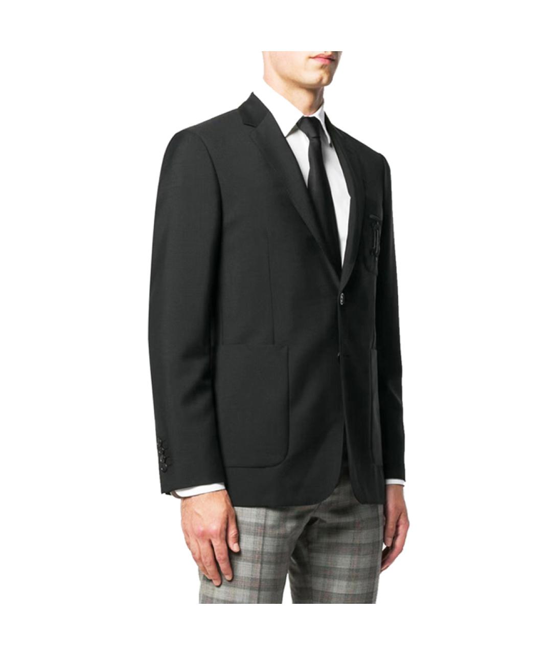 BURBERRY Черный пиджак, фото 3