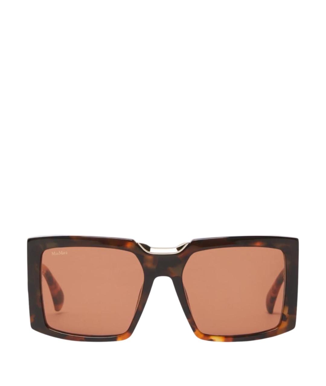 MAX MARA Коричневые солнцезащитные очки, фото 1