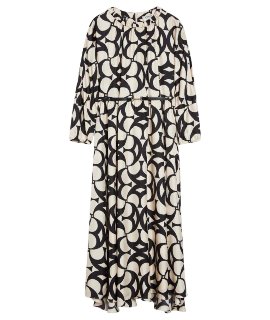 'S MAX MARA Мульти шелковое повседневное платье, фото 1