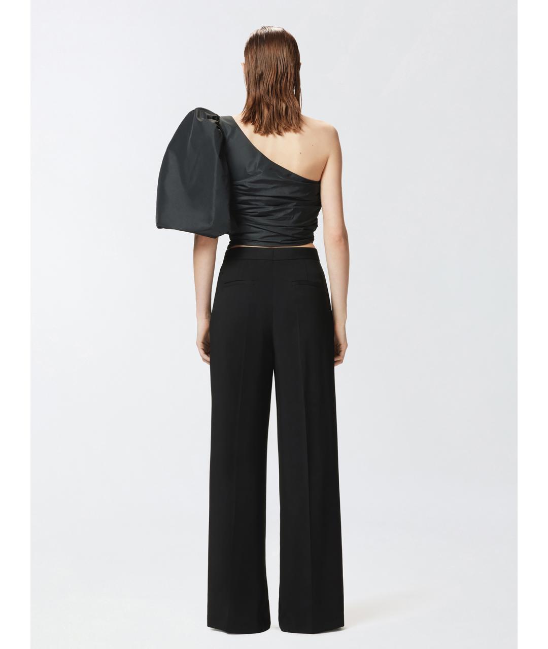 PINKO Черная полиэстеровая блузы, фото 4