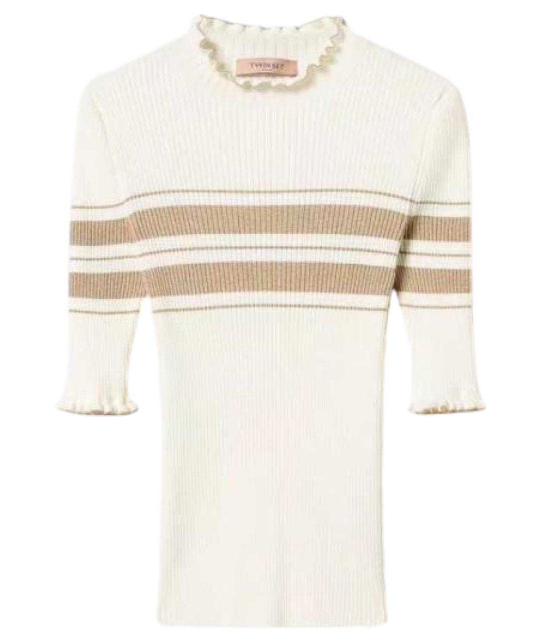 TWIN-SET Мульти вискозная водолазка, фото 1